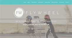 Desktop Screenshot of flywheelagency.com